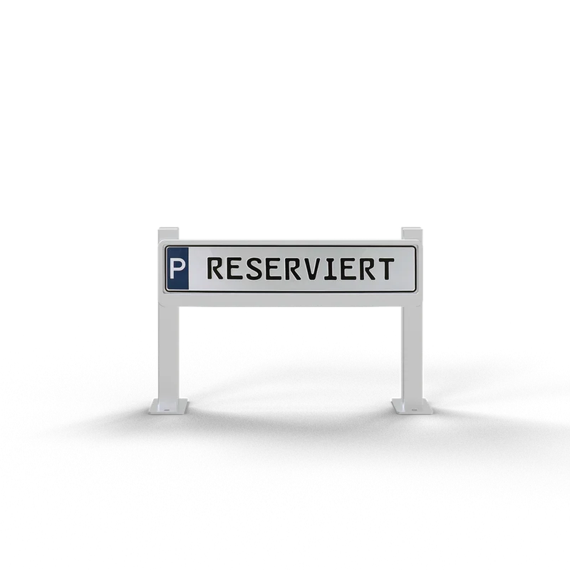 Haltevorrichtung für Parkplatzbeschilderung 