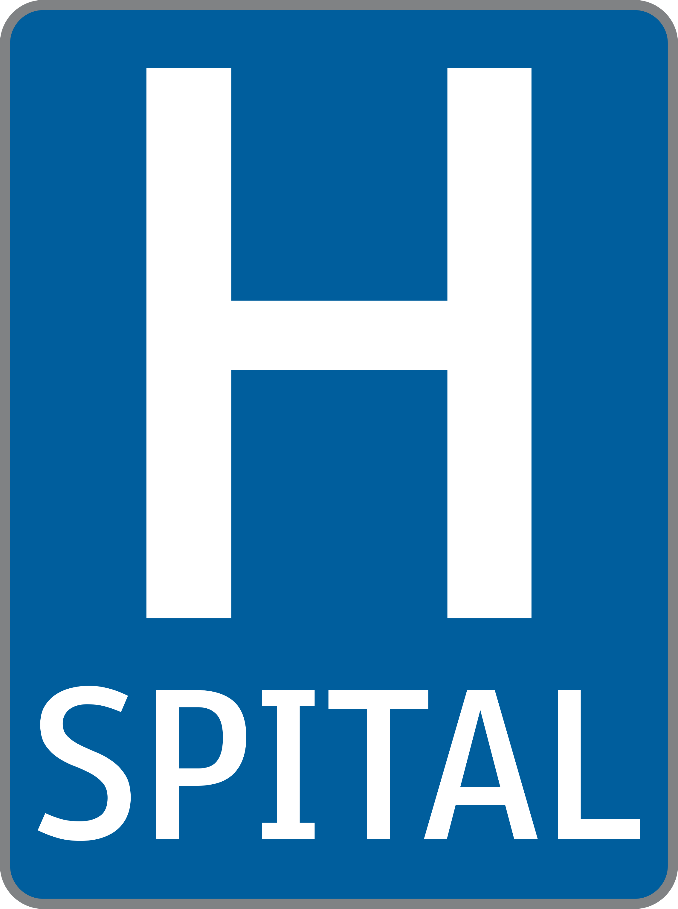 Verkehrszeichen Spital