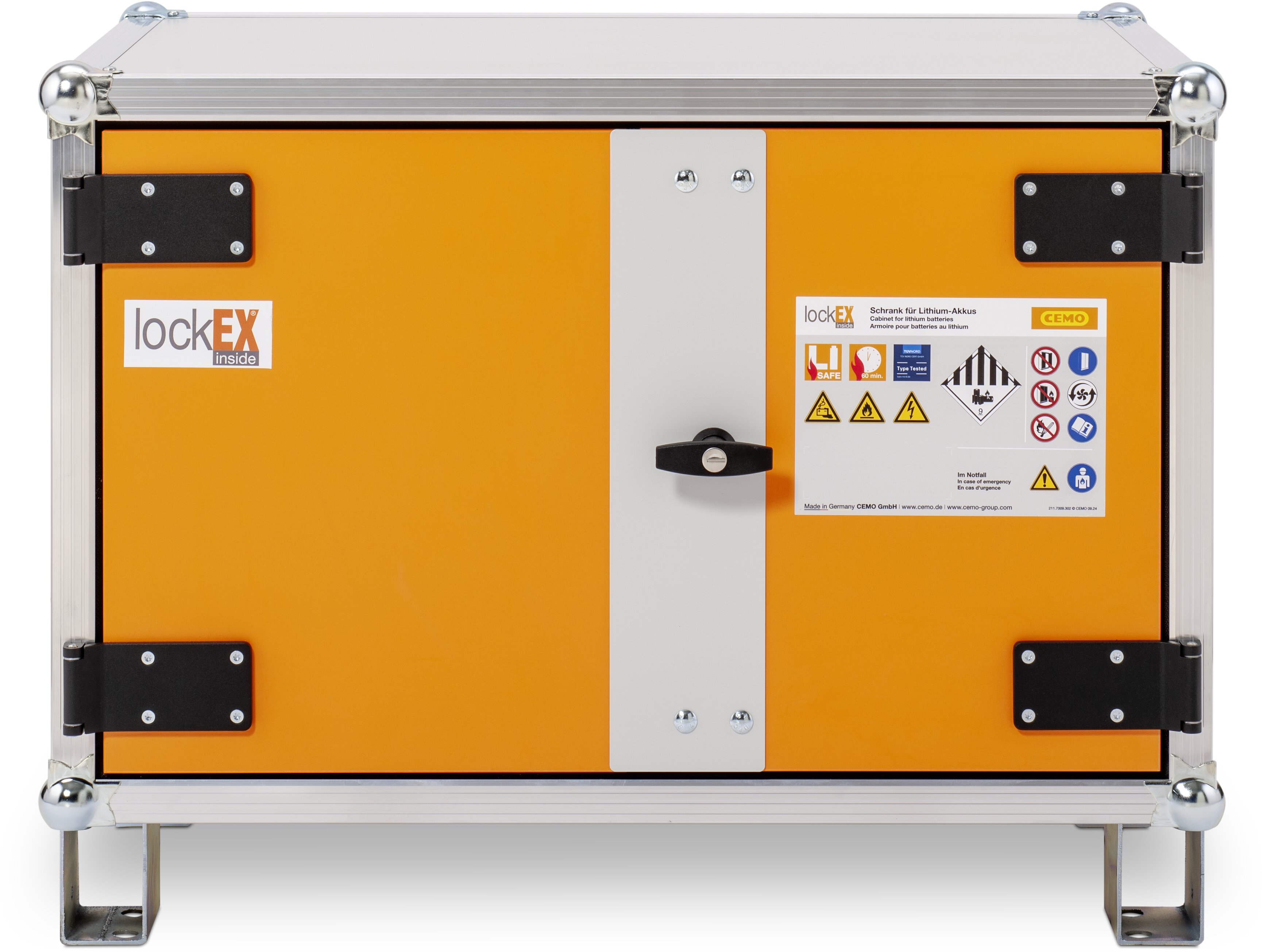 Akku Ladeschrank Basic 8/5, 230 V auf Füßen