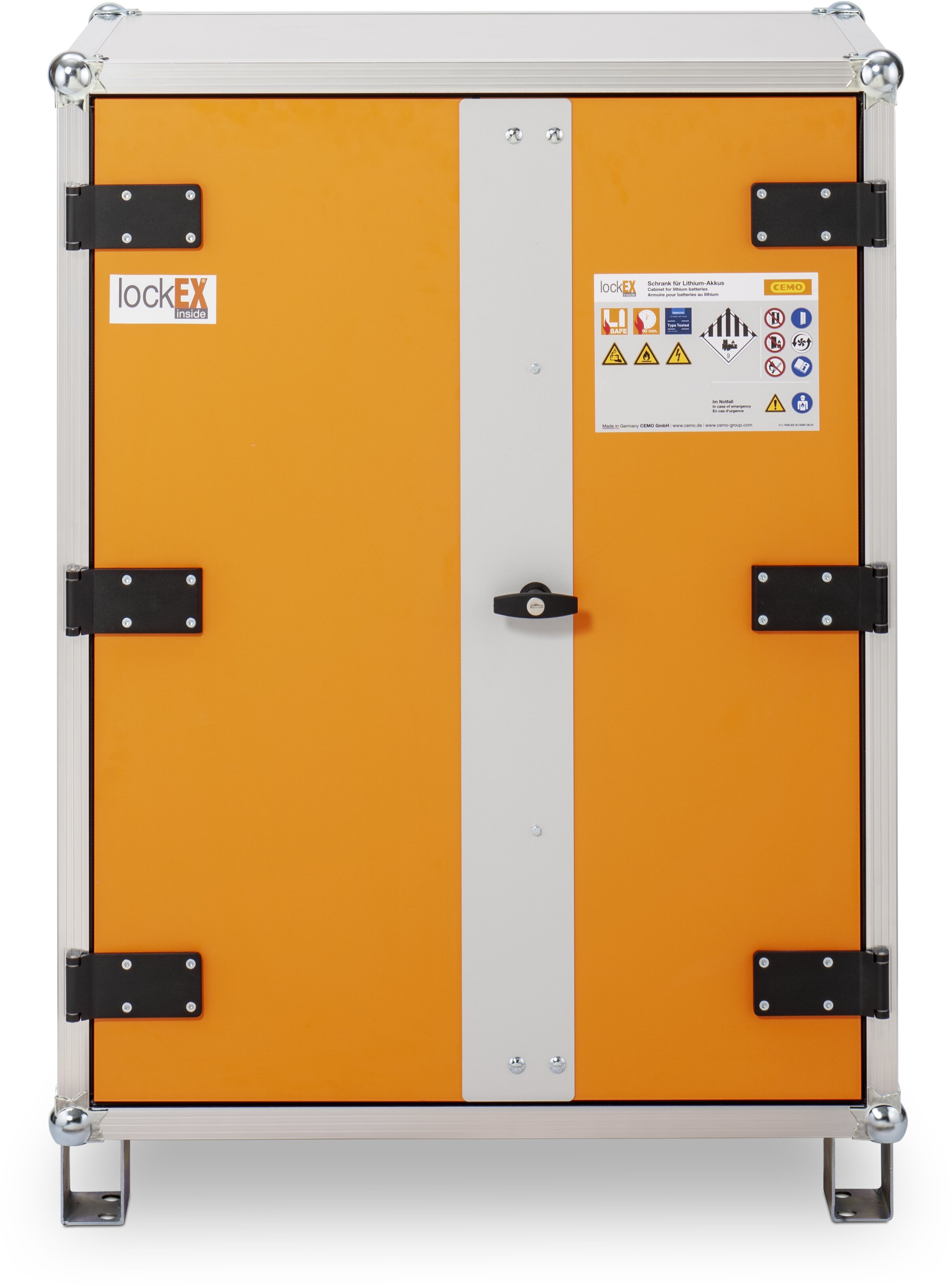 Akku Ladeschrank Basic 230 V auf Füßen