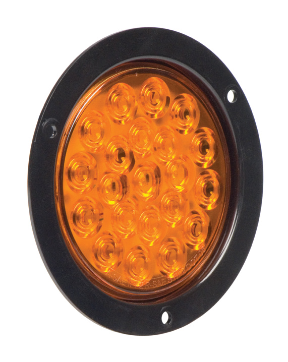 LED-Warnleuchte Basic102, gelb 12 V