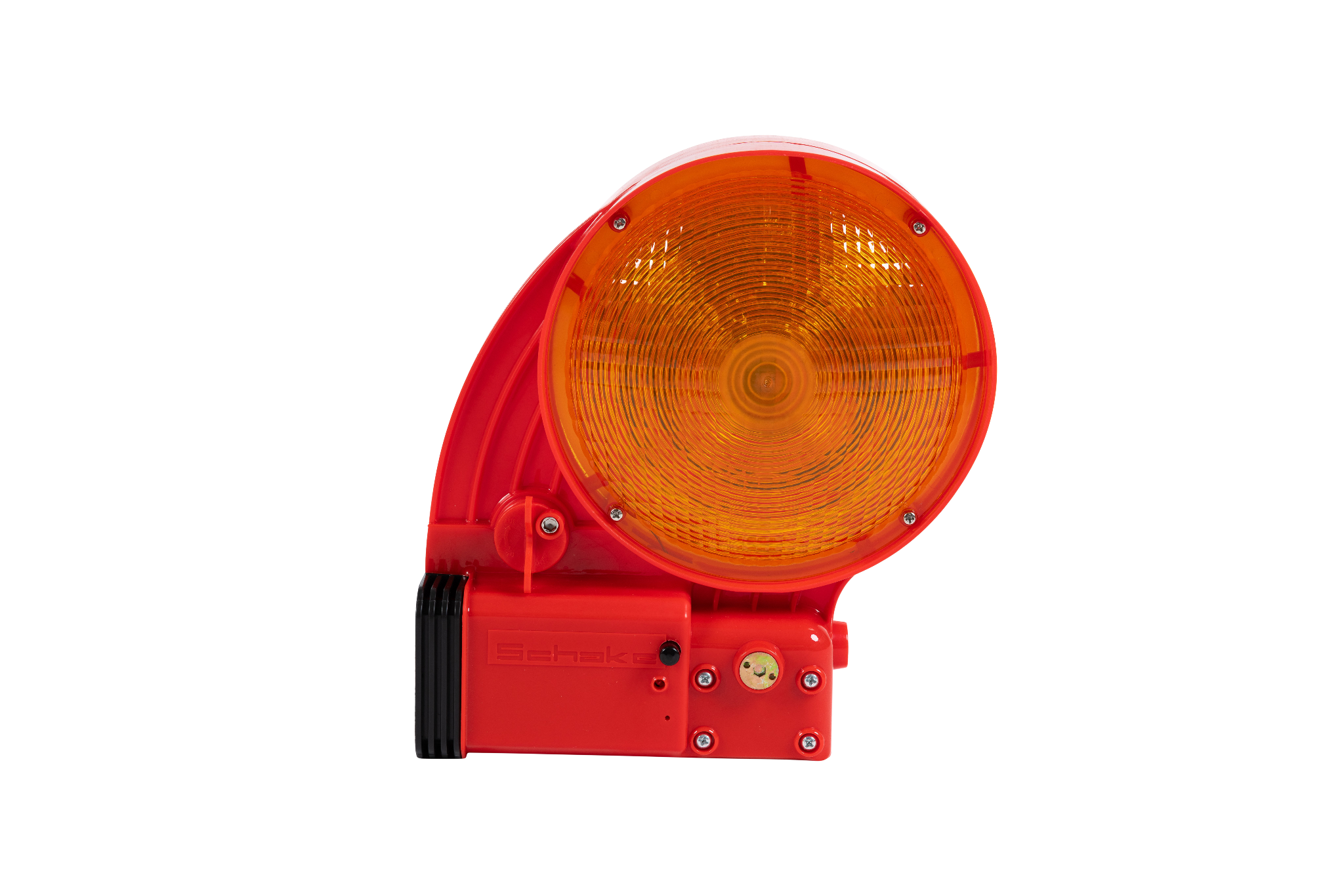 UvV Baustellenleuchte LED Warnleuchte rot- mit Secura-Halter, inkl. 2 x 6 Volt Batterien und 1 x Lampenschlüssel UvV Baustellenleuchte LED Warnleuchte rot- mit Secura-Halter, inkl. 2 x 6 Volt Batterien und 1 x Lampenschlüssel