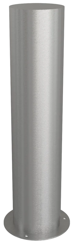Starrer Straßenpoller Edelstahl D 204 mm mit Bodenplatte