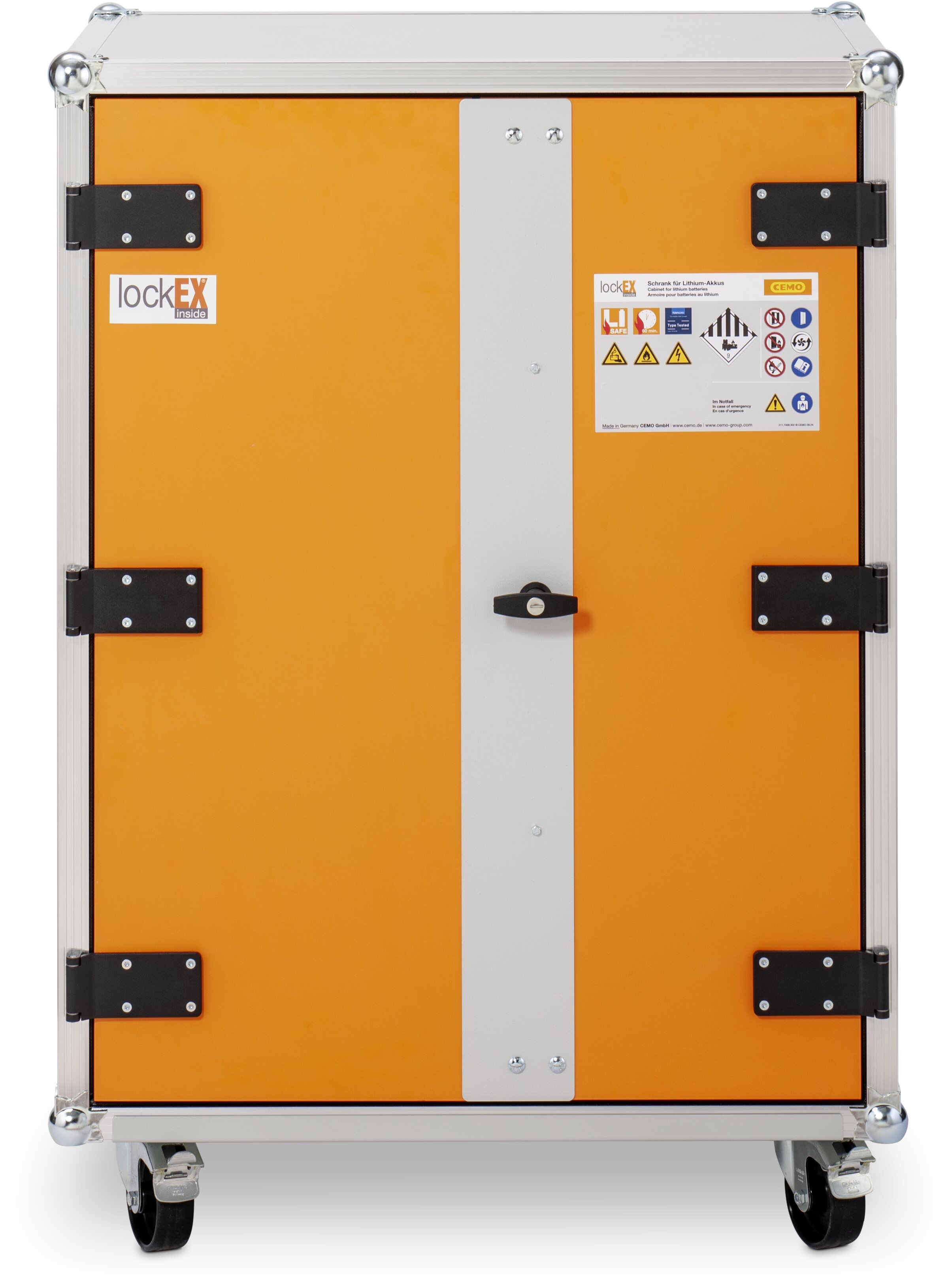 Akku Ladeschrank Basic 230 V auf Rollen