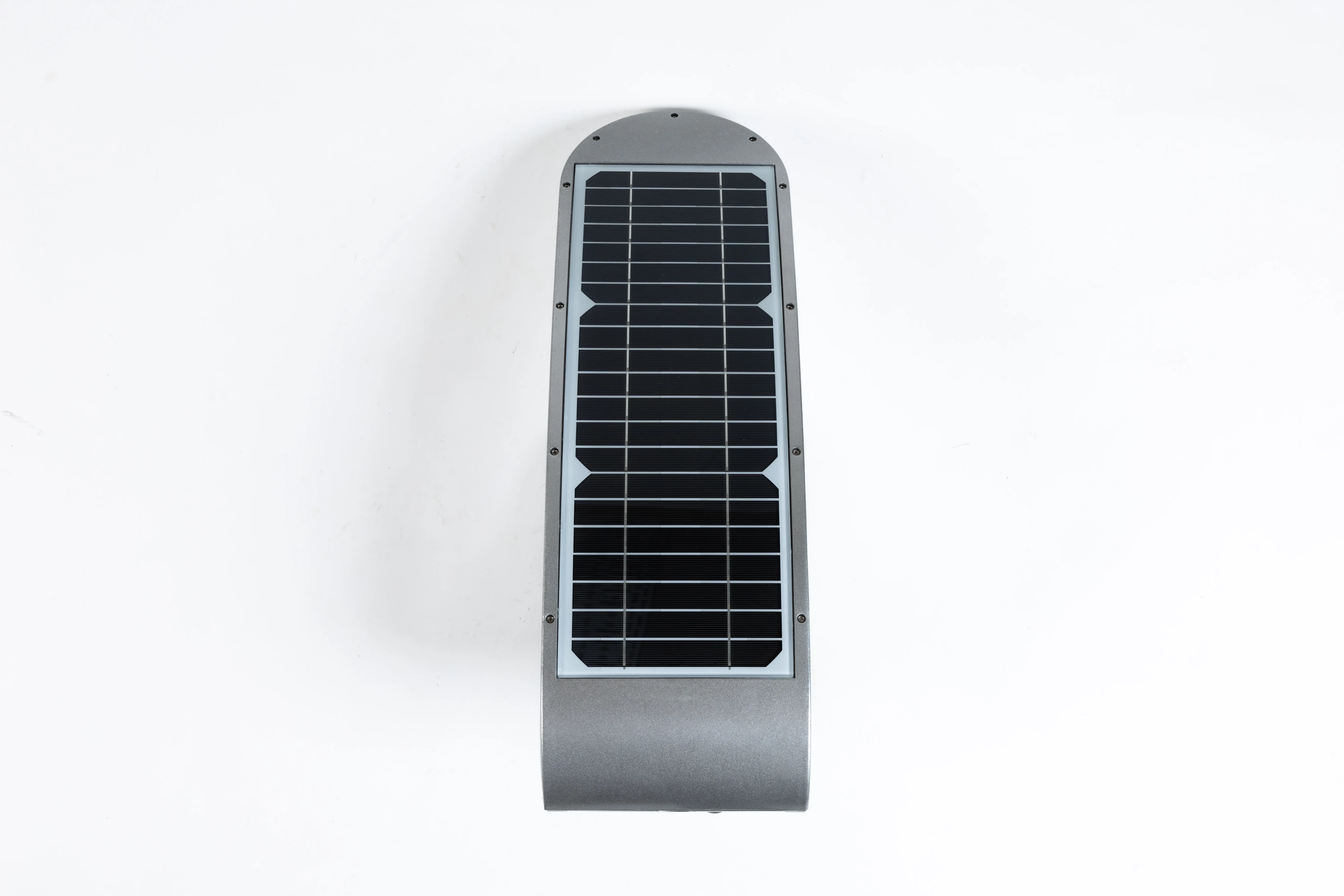 Gartenleute, Straßenleuchte, Solar, mit Fernbedinung Ansicht auf Solar Pannnel 