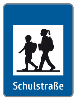 Verkehrszeichen Schulstraße