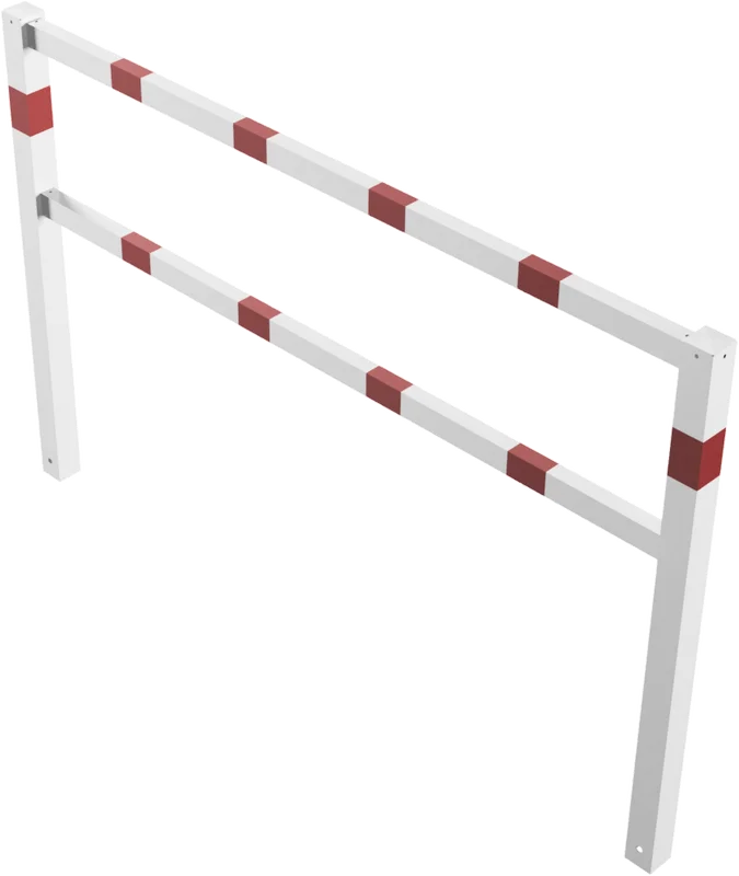 Wegesperre ortsfest 2 m ges. länge, zum einbetonieren schräg oben rechts