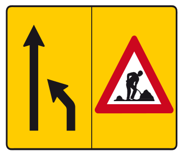 Vorwarntafel V3