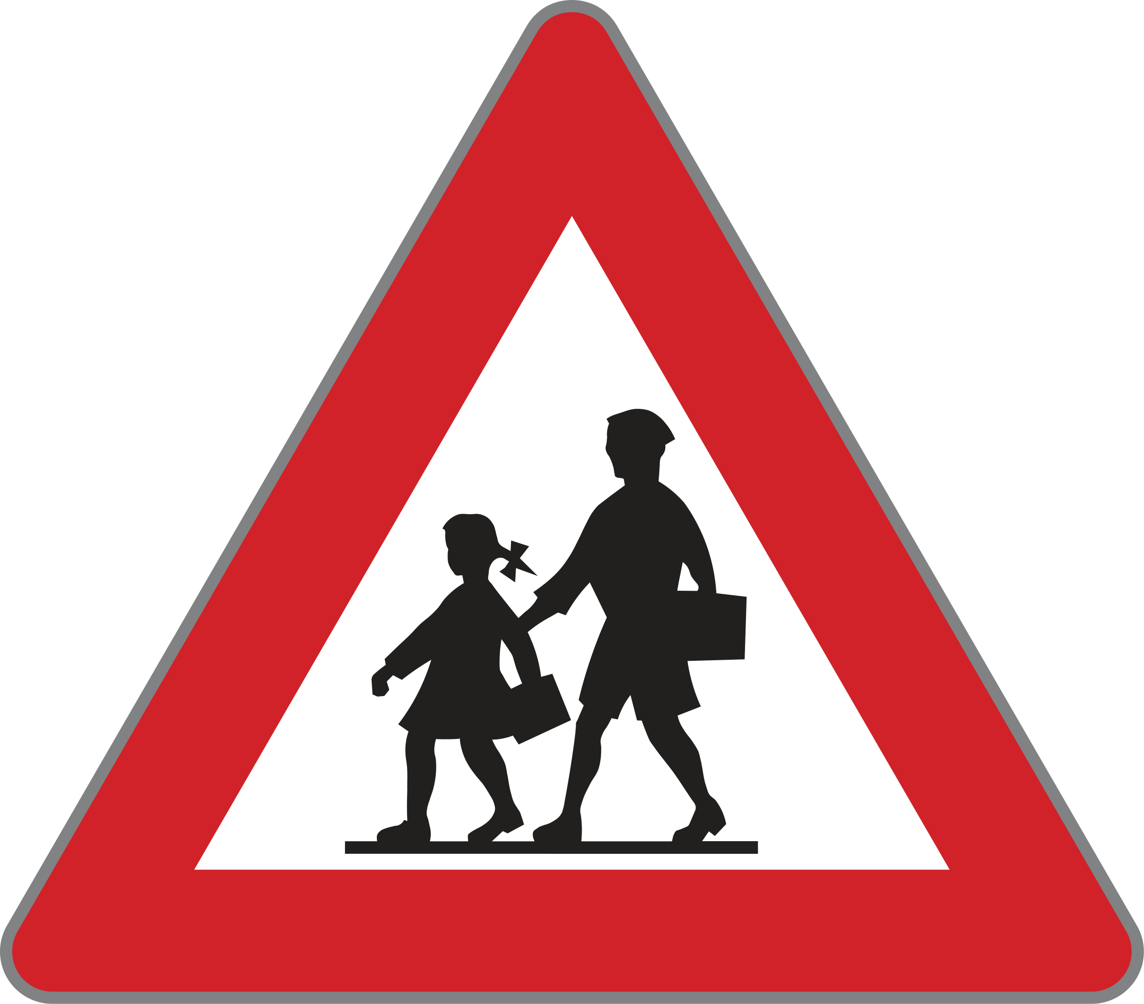 Verkehrszeichen Kinder