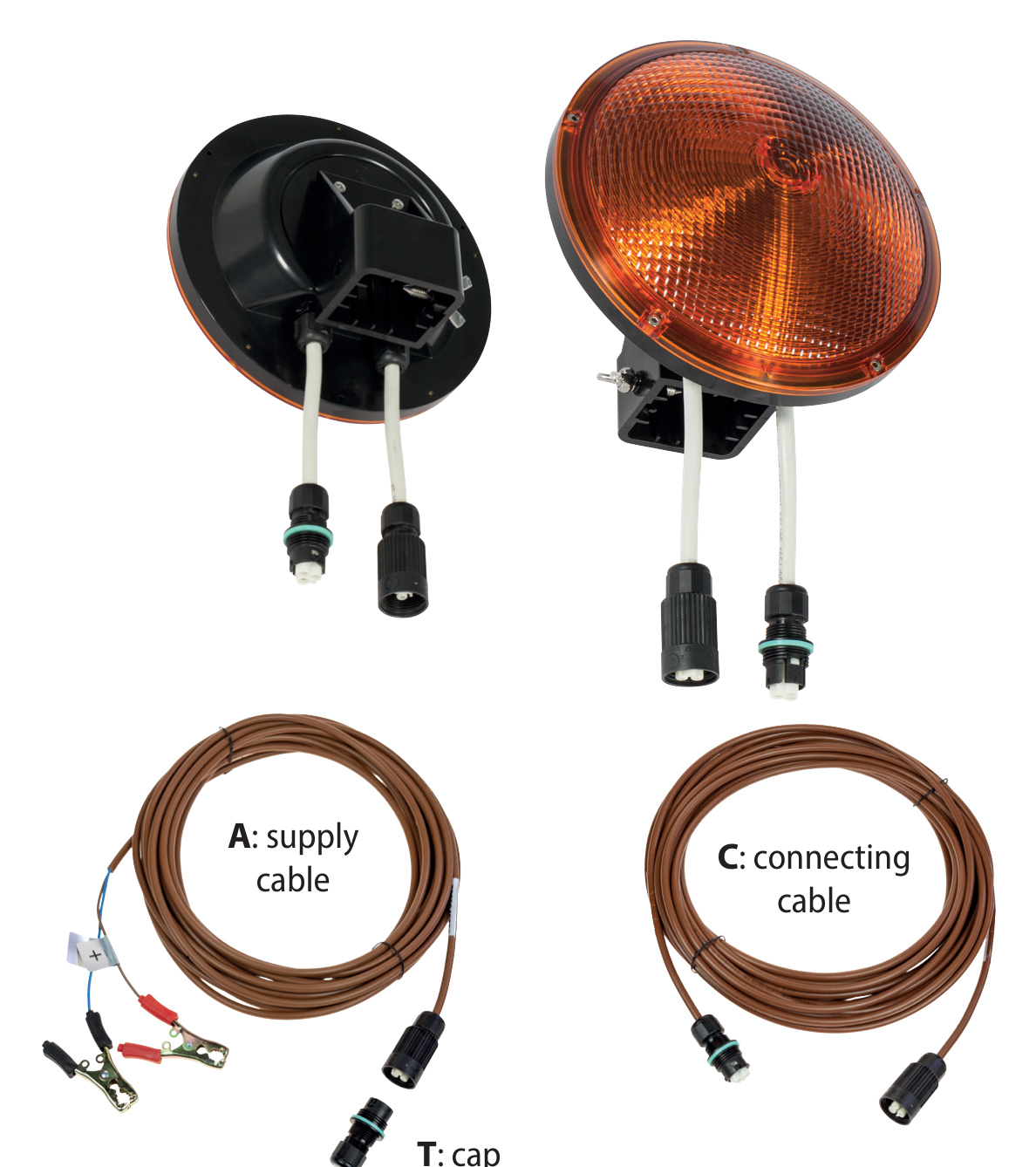 Verlängerungskabel 3×1,5 für LED-Lauflichtsystem, 6 m