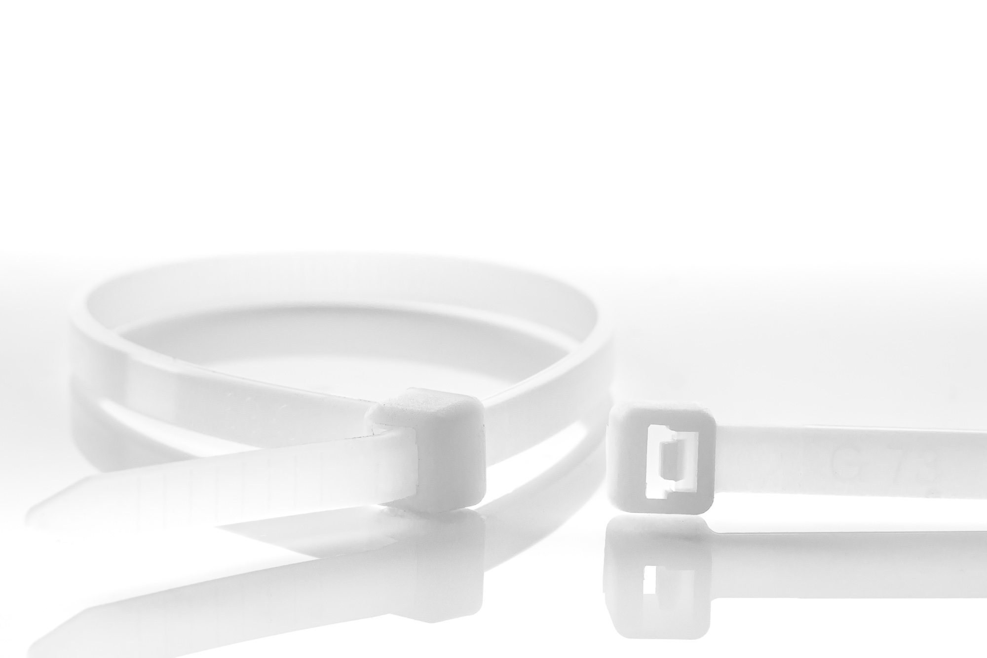 Kabelbinder natur 100 x 2,5 mm 100er Packung