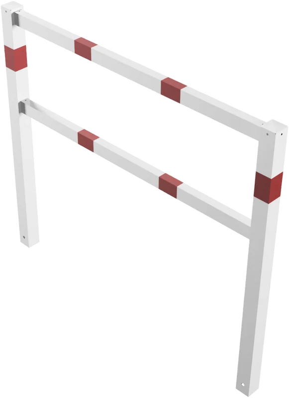 Wegesperre ortsfest 1,5 m ges. länge, zum einbetonieren schräg oben rechts