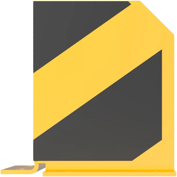 Anfahrschutzschutzwinkel 200 mm gelb schwarz