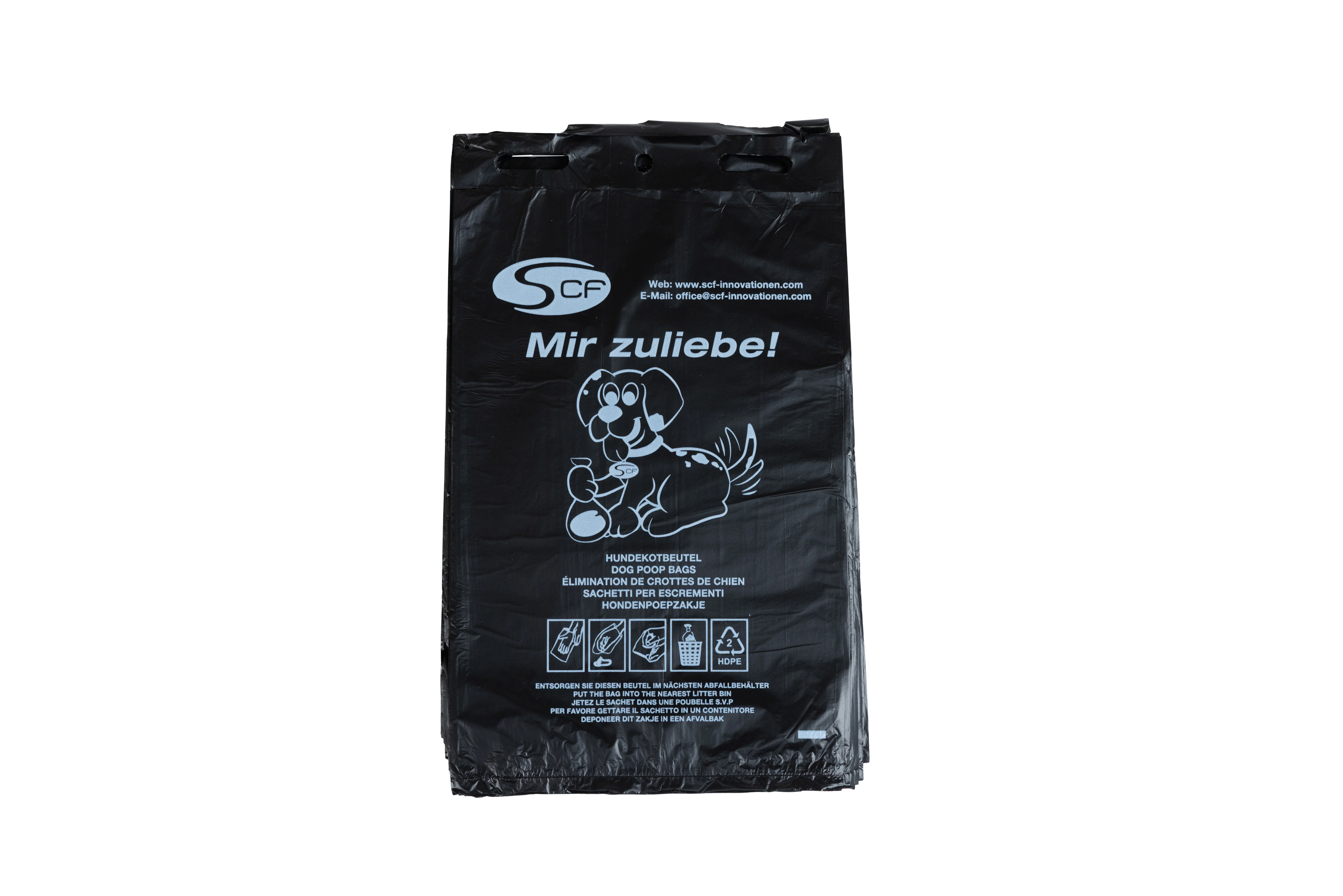 Hundekotbeutel Snoopie Schwarz Hundekotbeutel Snoopie Schwarz mit aufschrifft