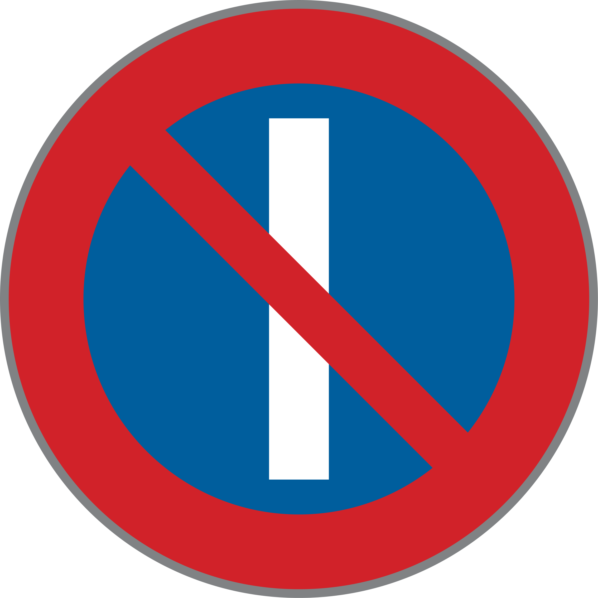 Verkehrszeichen Wechselseitiges Parkverbot – ungerade Tage