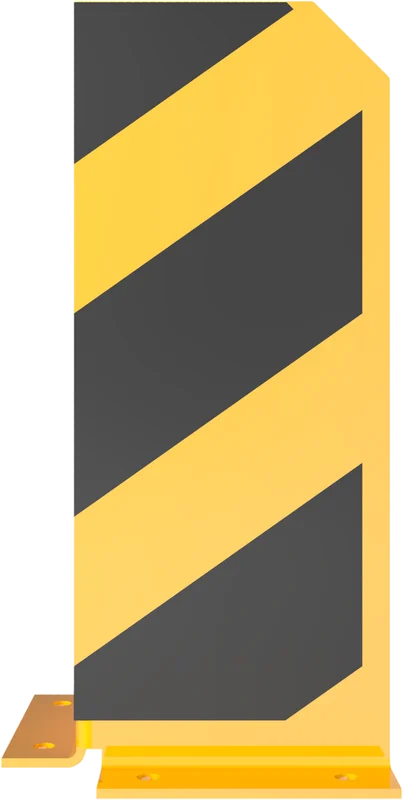 Anfahrschutzschutzwinkel 400 mm gelb schwarz
