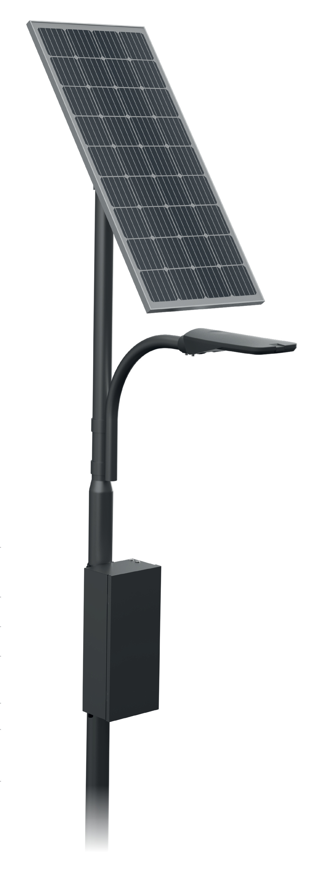 Solar-Straßenleuchte Talos N mit Photovoltaik-Kit