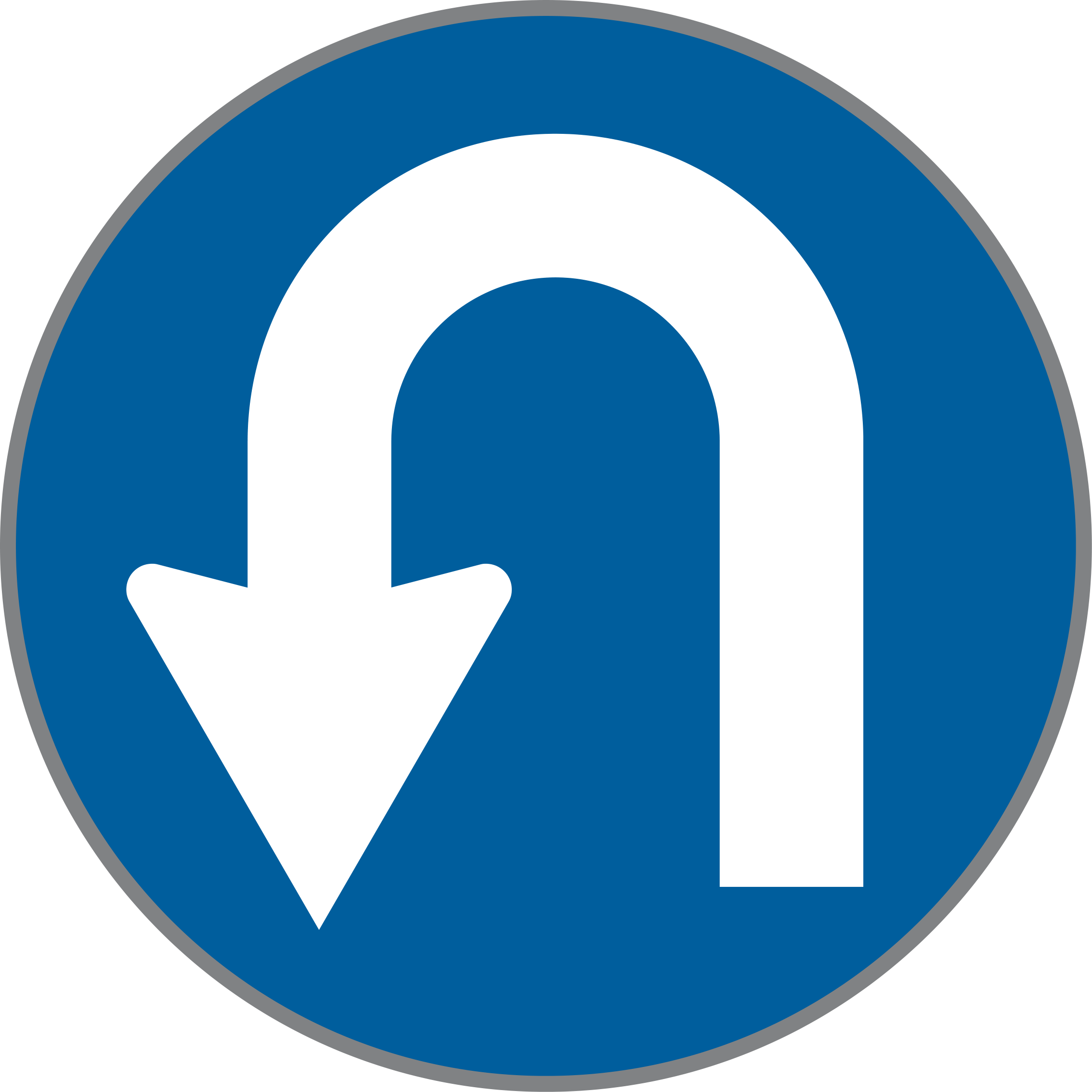Verkehrszeichen Umkehrgebot