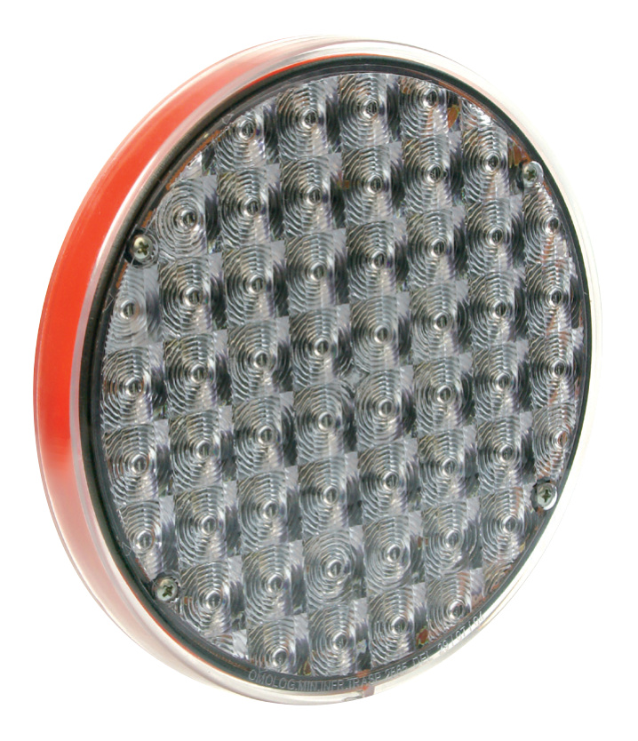 LED-Warnleuchte Basic201, gelb 12/24 V, 3 m Kabel