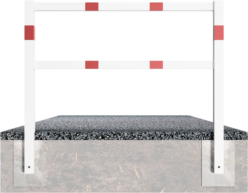 Wegesperre ortsfest 1,5 m ges. länge, zum einbetonieren Bsp. Bild