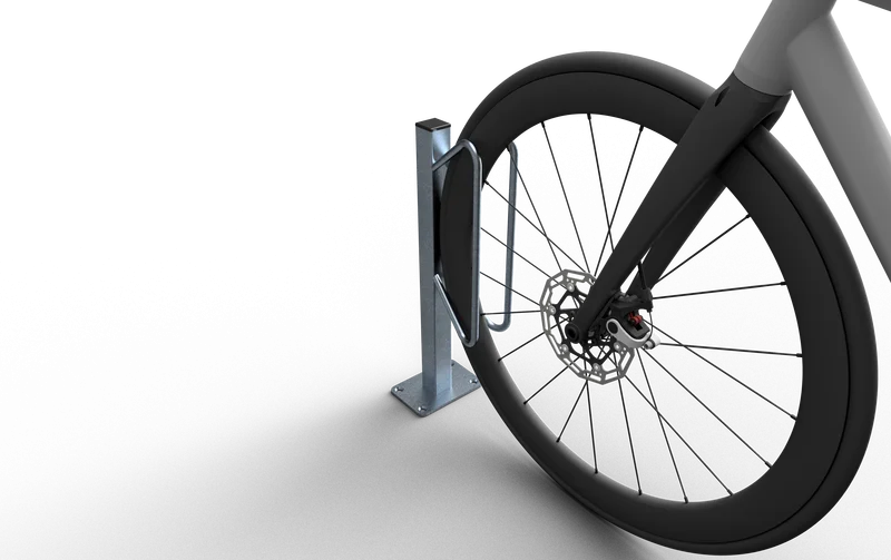 Fahrrad Einzelparker 1 Stellplatz, Dübelmontage bsp. Bild