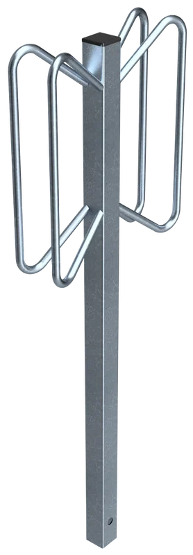 Fahrrad Einzelparker 2 Stellplätze, Einbetonieren