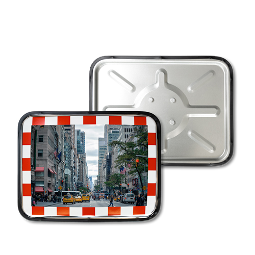 Verkehrsspiegel Vollmetall Wolfpassing