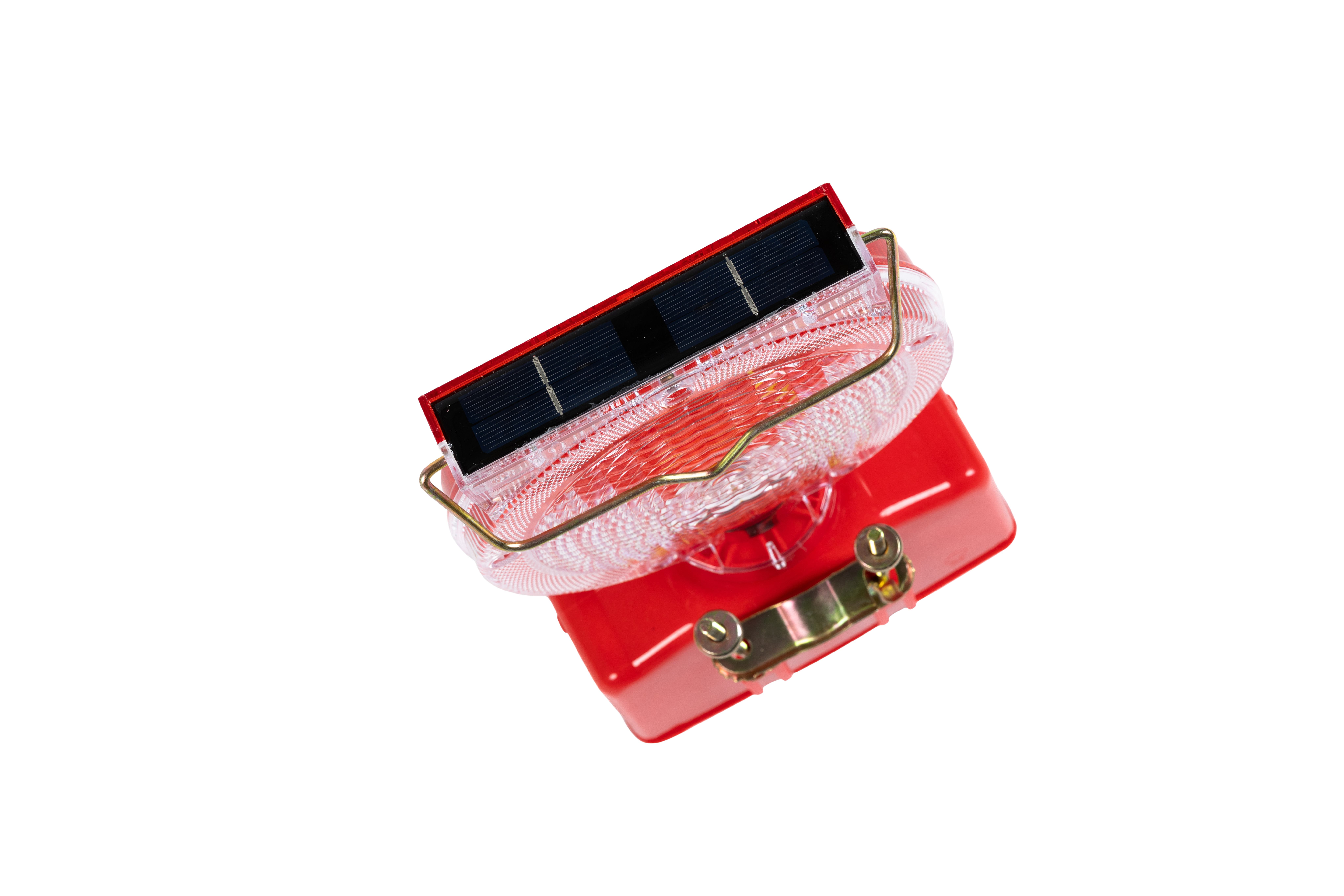 Ansicht aud die Via LED solarlape von Oben 