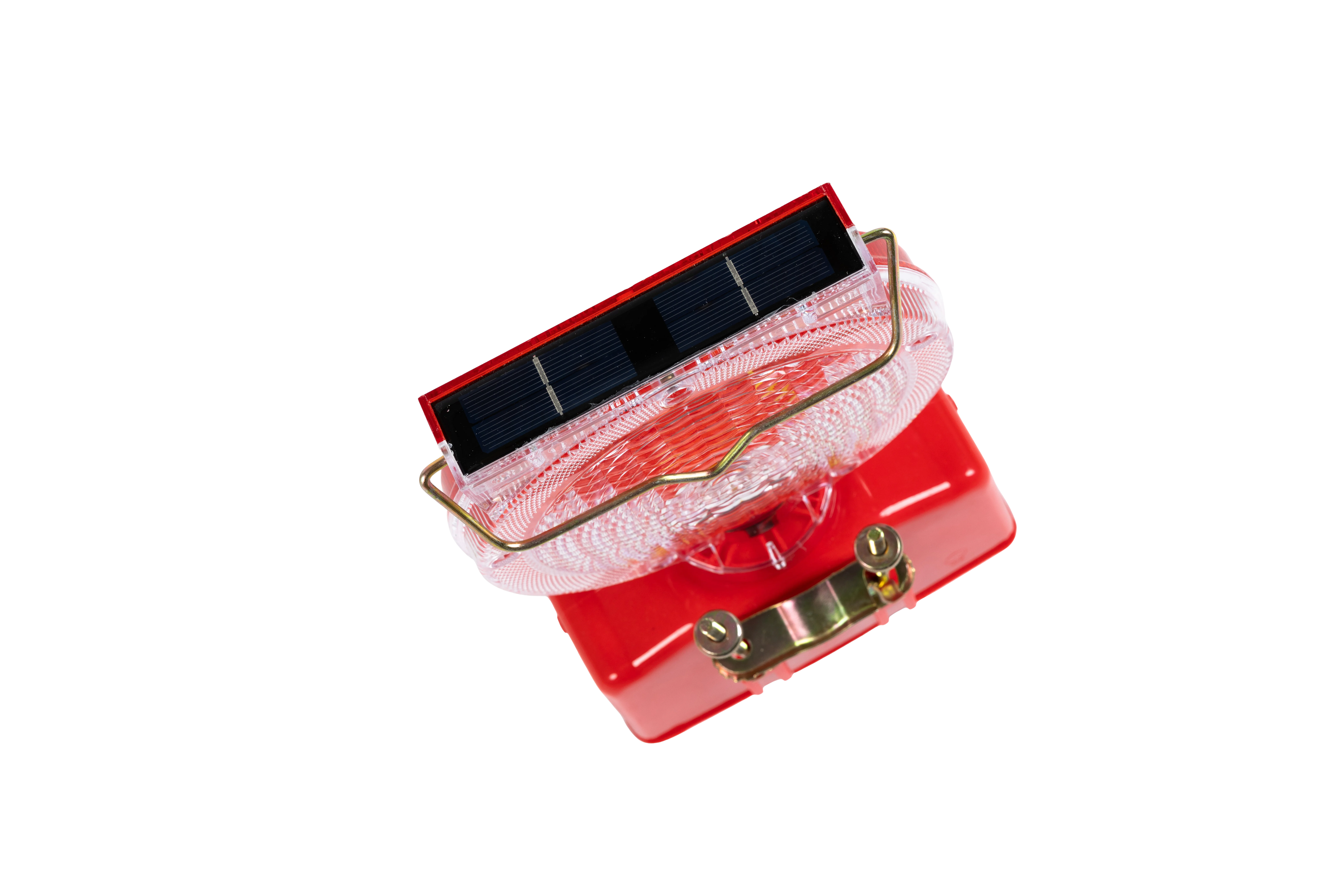 Ansicht aud die Via LED solarlape von Oben 