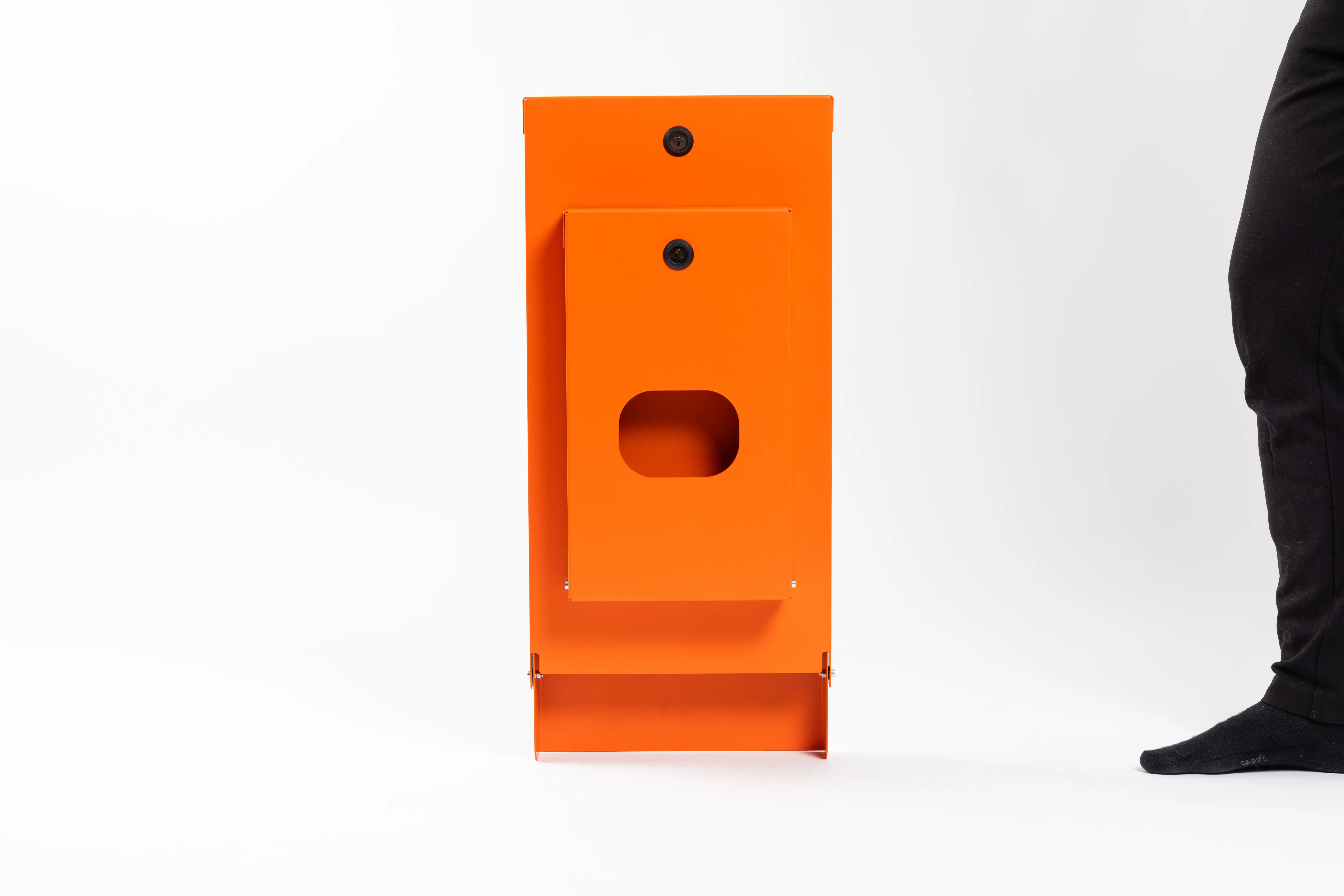 Pick and Bin Zsamramsack Reinorange Frontalansicht