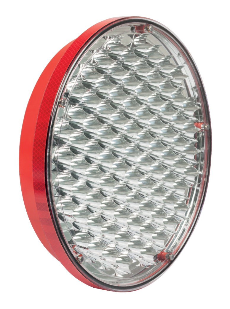 LED-Warnleuchte Basic304, gelb, synchron 12/24 V, 3 m Kabel (DETAS 5000039492)