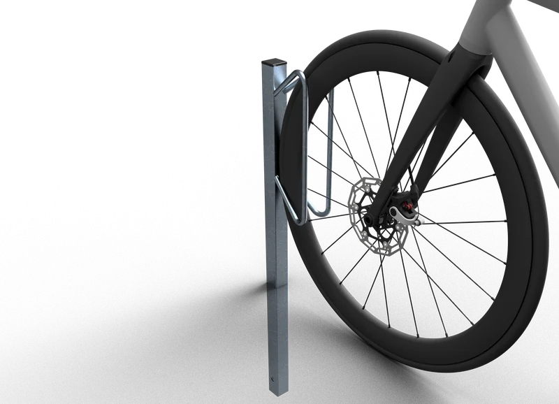 Fahrrad Einzelparker 1 Stellplatz, Einbetonieren Bsp. Bild