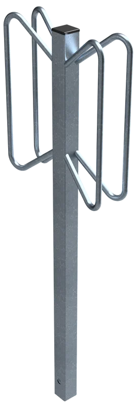 Fahrrad Einzelparker 2 Stellplätze, Einbetonieren