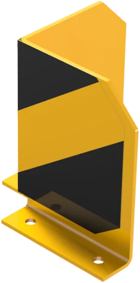 Anfahrschutzschutzwinkel 200 mm gelb schwarz