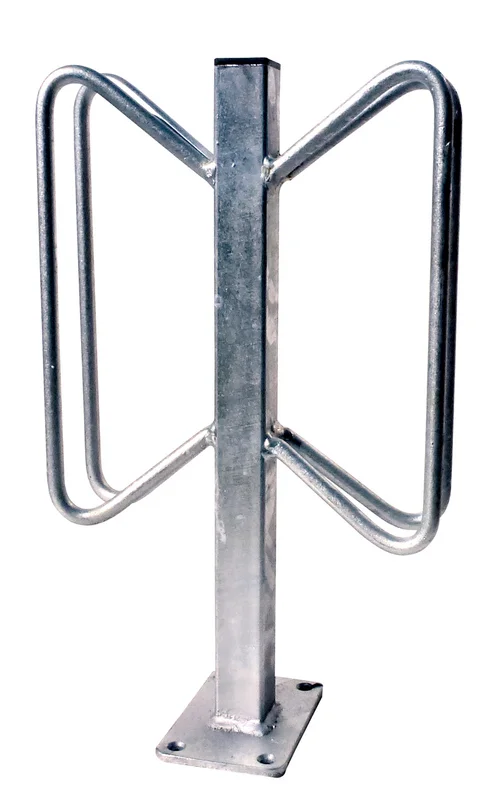 Fahrrad Einzelparker 2 Stellplätze, Dübelmontage