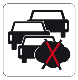 Hinweis „Motor abstellen“